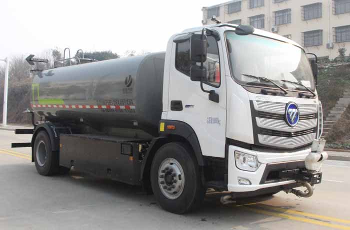 福田歐航13方純電動灑水車|CLT5180GPSBEV型純電動綠化噴灑車